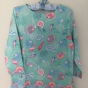 Appleseed’s Limited Edition Seashell Border Top Small